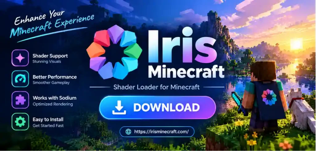 custom banner of iris minecraft download